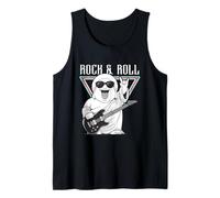 Rock & Roll Buddha Guitar Shades Tank Top