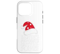 Rock & Roll Christmas Santa Claus Guitar Player Case for iPhone 16 Pro