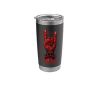 Rock & Roll Devil's Salute Rocker Concert Stainless Steel Insulated Tumbler