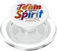 Rock & Roll Your Healthy Life Style Team Spirit Rainbow PopSockets PopGrip for MagSafe