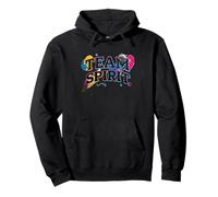 Rock & Roll Your Healthy Life Style Team Spirit Splash Pullover Hoodie