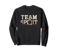 Rock & Roll Your Healthy Life Style With Team Spirit Photo Sweatshirt