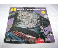 ROCK RULES OK 60 GREAT HITS BY ORIGINAL STARS VINYL TRIPLE ALBUM 1977 LITTLE RICHARD/COASTERS/CRYSTALS/PLATTERS/DUANE EDDY/FOUR PREPS MORE