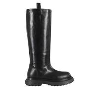 Rock Saddle Boot in Black - female - 3JUIN - High Boots - Black - 6 UK - Shoes 6 UK