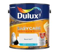 Rock Salt Dulux Easycare Matt Emulsion Paint 2.5L - Washable & Stain Resistant, Durable Matt Finish, Quick Dry, Low Odour Interior Wall & Ceiling Paint