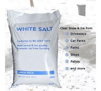 Rock Salt Grit White Salt 22kg - Ideal for Deicing Snow and Ice