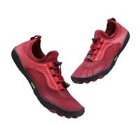 Rock Sandals Men Women Beach Shoes Swimming Shoes Diving Shoes Water Shoes Fitness Sea Barefoot Summer Outdoor Fishing Shoes, red, 9.5 UK
