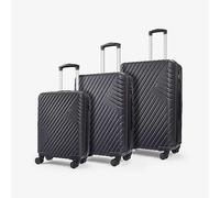 Rock Luggage Santiago Set of 3 Suitcases Black