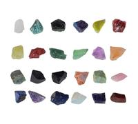 Rock Science Advent - 37.5x23cm Natural Gems, Holiday Crystal Calendar, Geological Learning Set With Assorted Stones | Exploration Discovery Gift For Kids Teens Boys Girls Birthday Party