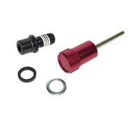 Rock Shox RockShox R0645000 Rebound Adjuster Knob/Bolt Kit Aluminium (Short), 114310645000, Red