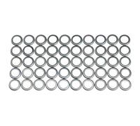 Rock Shox Unisex Rockshox XC30 Crush Washer Retainer Grey 50 Pack, Grey, Pack Pack UK