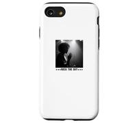 Rock singer at the microphone on stage - Music & Festival Case for iPhone SE (2020) / 7/8