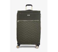 Rock Expandable 8 Wheel Soft Suitcase - Large, Khaki