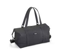 Rock Harper Holdall Underseat Travel Bag in Black - Ryaniair Carry-On Compliant, Padded Shoulder Strap & Lockable Zips - Suitable for Gym, Office and Weekend Holidays - 40 x 20 x 25 cm 20L Capacity