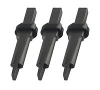 Rock Splitter Wedge Set 23mm Heavy Duty Stone Breaking Tools for Granite Concrete Marble - Industrial Grade Manual Splitting Kit 190mm Length