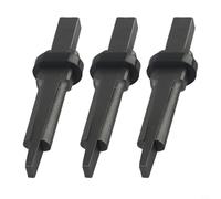 Rock Splitter Wedge Set 23mm Robust Demolition Tools for Breaking Rock Granite Marble Concrete - Heat Treated Steel 190mm