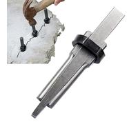 Rock Splitting Wedges - Professional Stone Breaker, Log Splitting Wedge Tool | Stone Wedge Heavy Duty, Durable Rock Cracking Tools, Metal Stone Breaker, Granite Splitting Wedges, Landscaping Tools for