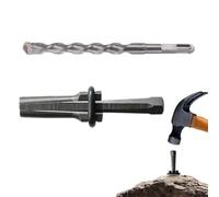 Rock Splitting Wedges | Rotary Drill Splitter Bit - Stone Splitting Wedges | for Marble Concrete Metal Masonry Cutting Volcanic Limestone Boulders Granites