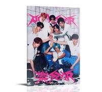 Rock-Star by Stray Kids Poster Canvas Wall Art Modern Simple Style Suitable for Various Life Scenes Is Also A Great Birthday Gift Souvenir ChoiceFrame-style08x12inch(20x30cm)