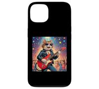 Rock Star Cat Playing Guitar Rock and Roll Men Women Kids Case for iPhone 13
