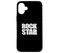 Rock Star Music Style Genre Guitar Rock Band Case for iPhone 16 Plus