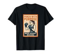 Rock Steady Boxing Parkinson's Punch with Purpose T-Shirt