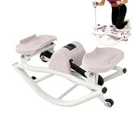 Rock Stepper - Compact Low Core Exerciser with Side Oscillation - Dynamic Trainer for Abs and Legs - for Dormitory Office Apartment Gym Living Room