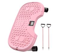 Rock Stepper - Leg Exercisers with Elastic Rubber for Toning - Quiet Step Exercise Equipment - for Men Women and Older - Core Abdominal Work and Zones/Lower - Use