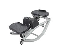 Rock Stepper Side to Side | Portable Exercise Equipment,Balance Exerciser with Resistance Bands | for Home Gym Dorm Apartment Knees Joints Legs Glutes Abs Men Women