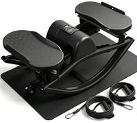 Rock Stepper, Side to Side Rocker Stepper Machine, Low-Impact Lateral Steppers for Knees and Joints, U-Shaped Rock Stepper Machine for Home Workout