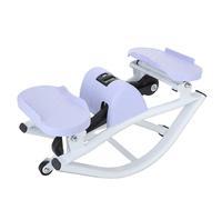 Rock Stepper Space-Saving Mini Stepper - Low-Impact Home Exercise Machine With Resistance Bands & Digital Tracker, Home Workout Equipment For Women, Exercise Equipment(Purple)