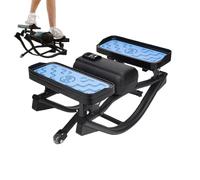 Rock Stepper - Step By Step Exercise Machine 19.49 X 12.01 X 9.84 Inch, Mini Steper | Basic Workout Equipment For Low Buttocks And Abs, Smooth Side Movement, E
