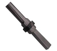 Rock Stone Splitter Wedge, 23mm Diameter x 190mm Length Heavy-Duty Hand Tool for Quarrying Hard Stone, Granite, Marble & Concrete