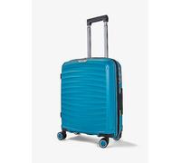 Rock Sunwave 8 Wheel Small Cabin Suitcase Blue