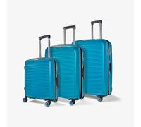 Rock Sunwave Hardshell 3 Piece Luggage Set White