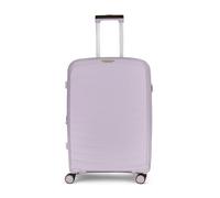 Rock Sunwave Medium 78/90L Expandable Suitcase - Lilac | Built for Adventure - Impact-Resistant Material - Telescopic Handle - 8 Smooth Wheels - TSA Lock - 66x46x30/34.5cm - 4.1kg