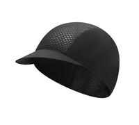 ROCK TAKIN Cycling Cap for Men Women, Cooling Bike Hat Under Helmet with Sun Visor Summer Skull Cap Helmet Liner Sun Protection Bike Cap Black