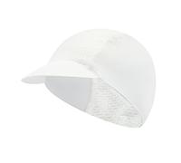ROCK TAKIN Cycling Cap for Men Women, Cooling Bike Hat Under Helmet with Sun Visor Summer Skull Cap Helmet Liner Sun Protection Bike Cap White