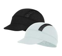 ROCK TAKIN Cycling Cap for Men Women, Cooling Cycling Hat Under Helmet with Sun Visor Summer Skull Cap Helmet Liner Sun Protection Bike Hat - 2PCS
