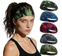 ROCK TAKIN Sweatbands For Men Women,Sports Headband For Out Working Running