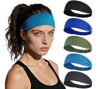 ROCK TAKIN Sweatbands For Men Women,Sports Headband For Out Working Running