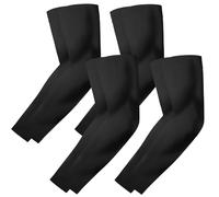 ROCK TAKIN UV Sun Protection Arm Sleeves for Men Women, UPF 50+ Cooling Sun Sleeves to Cover Arms Sports Compression Covers for Golf Baseball Football Work Running Cycling Driving - 4 Pairs