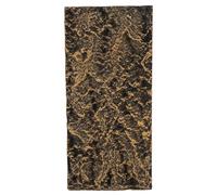 Rock Terrarium Background Board High Simulation Clear Texture PU Reptile Tank Habitat Climbing Decoration for Aquarium Reptile Enclosure Fish Tank Rainforest Theme (26.5 * 12.5cm)