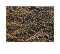 Rock Terrarium Background Board, Reptile Tank Background, High - Simulation PU Habitat Climbing Board with Realistic Stone Texture, Easy - Cut & Washable Decoration for Rainforest (17.5 * 13cm)
