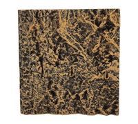 Rock Terrarium Background, Reptile Tank Background Board, High Simulation PU Habitat Climbing Board with Clear Texture for Rainforest Aquarium Fish or Reptile Enclosure (17.5 * 16.5cm)