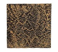 Rock Terrarium Background, Reptile Tank Background Board, High Simulation Stone Texture PU Habitat Climbing Decoration for Aquarium and Reptile Enclosure (27 * 26.8cm)