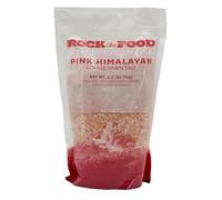 Rock The Food | Pink Himalayan Salt Bulk, 2.2 lb Coarse Grain | For Table Salt in Grinders or Spice Jars | Gourmet Pure Crystal | 100% Natural & Kosher Certified