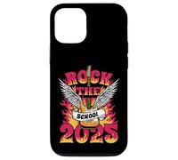 Rock the School 2025 - Winged Guitar Back to School Case for iPhone 12/12 Pro