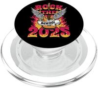 Rock the School 2025 - Winged Guitar Back to School PopSockets PopGrip for MagSafe