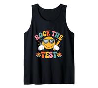 Rock The Test Day Funny Exam Testing Teacher Appreciation Tank Top